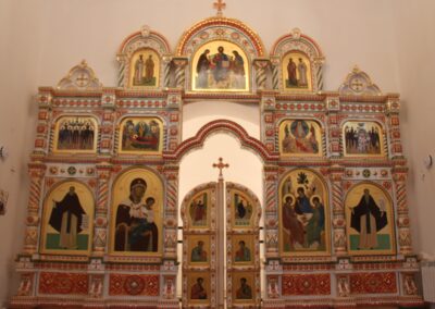 Храм преподобного Сергия Радонежского Спасо-Елеазаровского монастыря, Псковская область