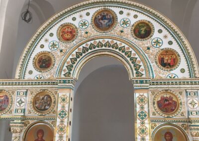 Иконостасы Спасопреображенского храма г. Архангельска